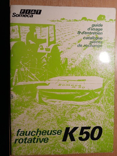 Someca fiat faucheuse - fiat,