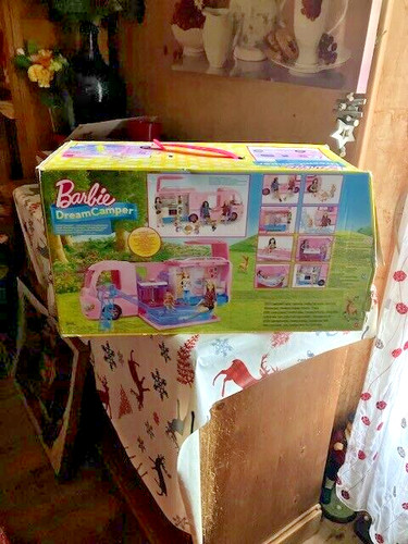 Barbie neuf camping car dream - neuf,