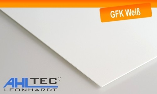 Gfk plaque g10 - gfk, blanc