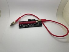 Riser PCIE VER009S Adaptateur PCI-E PCIe 1x à 16x crypto minage