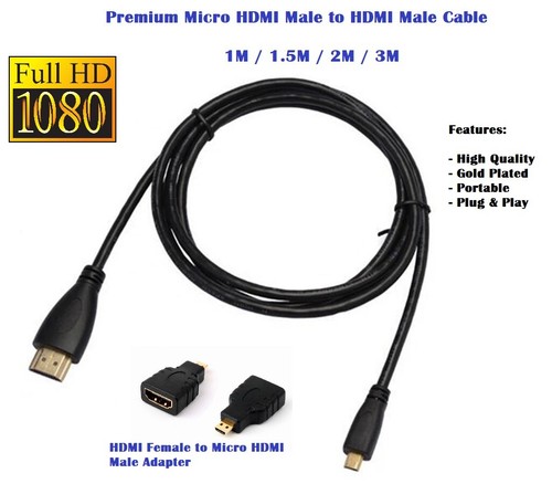 Micro hdmi haute vitesse - micro, v1.4