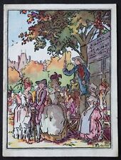 Programme 1924 THEATRE DEJAZET illustrateur BOSCHER publicité DE DION BOUTON