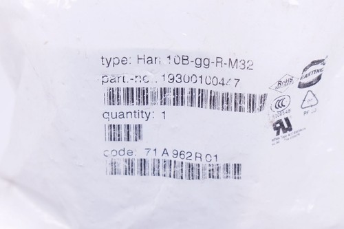 Harting han 10b m32 - harting, 10b-gg-r-m32