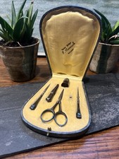 Coffret & Nécessaire Couture Argent Ciseaux Silver  Sewing kit