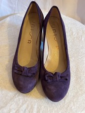 UNISA escarpins en daim violet   pointure 39