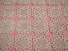 Napperon ancien crochet fait