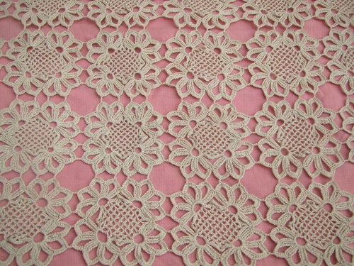 Napperon ancien crochet fait