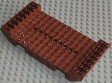 Coque Bateau LEGO viking pirates RedBrown Boat Base ref 2560 set 6243 7018