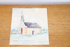 Ancienne petite peinture petit