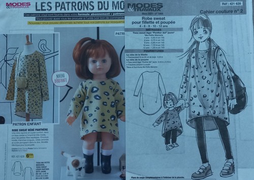 Patron robe sweat enfant - ,