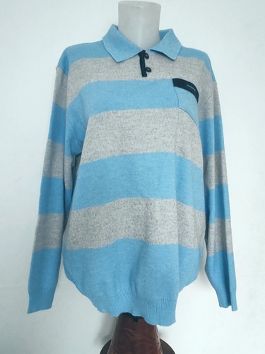 Pull homme rayures bleu - rayures,