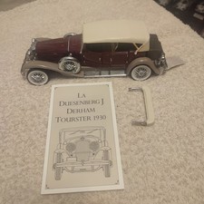 DUESENBERG J - DERHAM TOURSTER - 1930  Franklin Mint éch:  1/24 métal