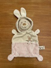 Doudou ours déguisé en lapin