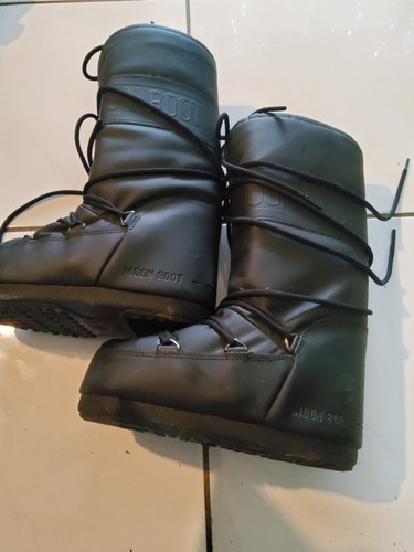 Moon boot leather - moon, boots