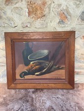 Tableau Faisan Animal Signé