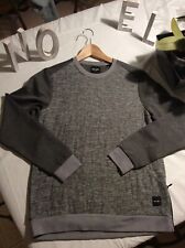 1  sweat Taille S Garçon Neuf ?ONLY SONS ? Gris Chine T Doux Bien Chaud