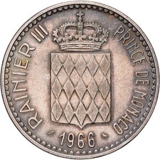 Monnaie, Monaco, Rainier III