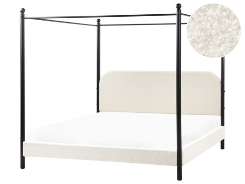 Lit baldaquin minimaliste - lit,