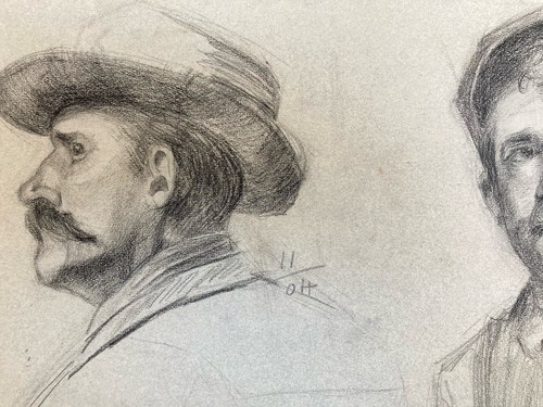 Beau dessin crayon portrait - dessin, 2