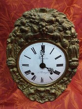 antique Morbier comtoise movement bell chime  PLY17