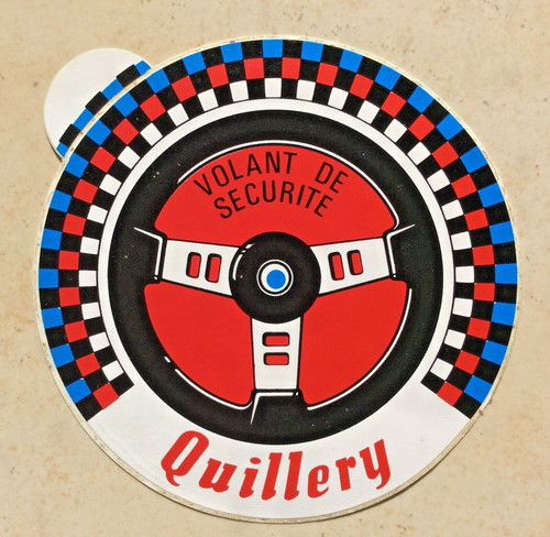Autocollant ancien - autocollant,