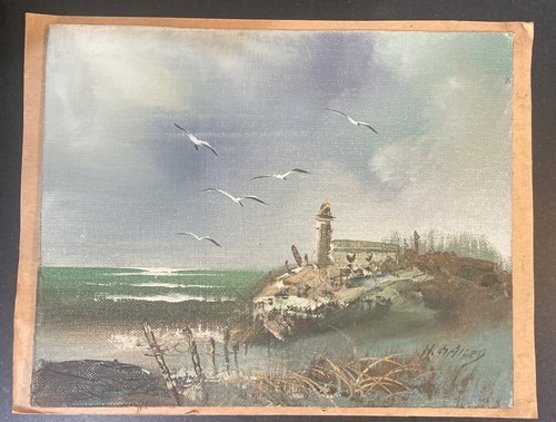 Original oil painting howard - original,
