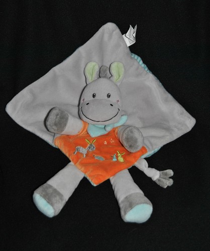 Doudou plat ane - ane, cheval