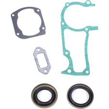Jeu de joints moteur tronçonneuse compatible avec Husqvarna, Jonsered remplace 5