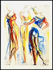 Salvador Dali Lithographie COA