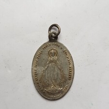 Médaille religieuse en alu Marie conçue sans pécher prier PENIN PONCET