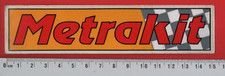 ❤ METRAKIT - MOTO KART AUTO RALLYE RACING MECANIQUE GARAGE - AUTOCOLLANT ❤ 