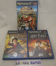 LOT 3 JEUX PS2 PLAYSTATION 2 HARRY POTTER QUIDDITCH COUPE DE FEU CHAMBRE SECRETS
