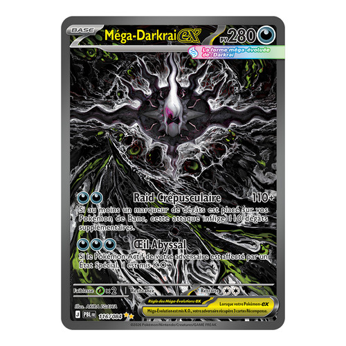 Méga darkrai 116 084 - méga-darkrai, 116/084