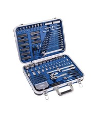 Malette à Outils Pro Complète Bricolage 233 Pieces Chrome Neuf