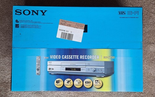 Sony slv n750 vhs - sony, video