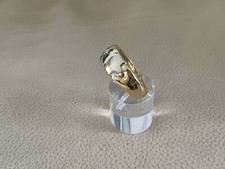 Chevaliere homme bicolor or