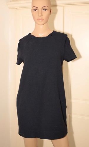 Robe décalée bleu bash