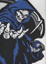 Fin 100% Brodé Faucheuse 14 "