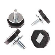 4PCS Pieds Antidérapants Antichoc pour Tambour Machine à Laver Stabilité