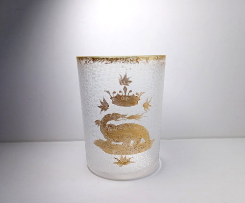 Verre gobelet salamandre - gobelet,