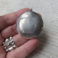 Poudrier Châtelaine en Argent