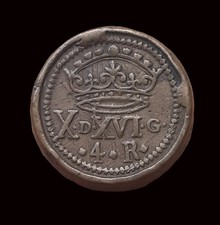 (LK#008) - Royaume d’Espagne – Poids monétaire pour la pièce de quatre réaux