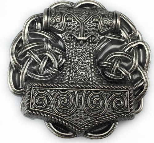 Boucle ceinture runique - boucle, de