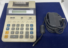 Canon P40-D Calculatrice Imprimante Vintage Ticket De Caisse