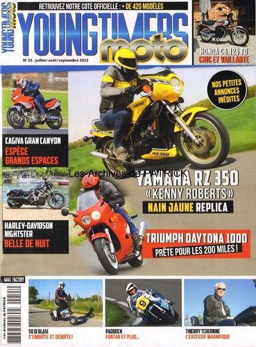 Youngtimers moto yamaha rz - 55,
