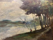 Paysage Nature Pêcheur en