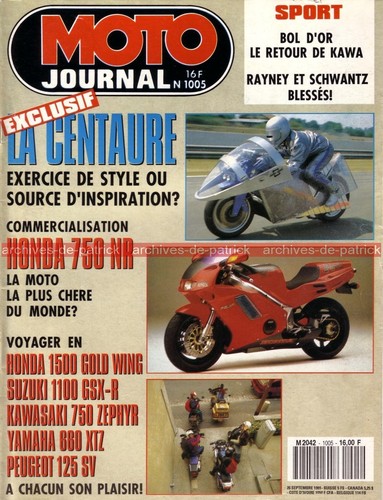 Moto journal 1005 - journal, essai