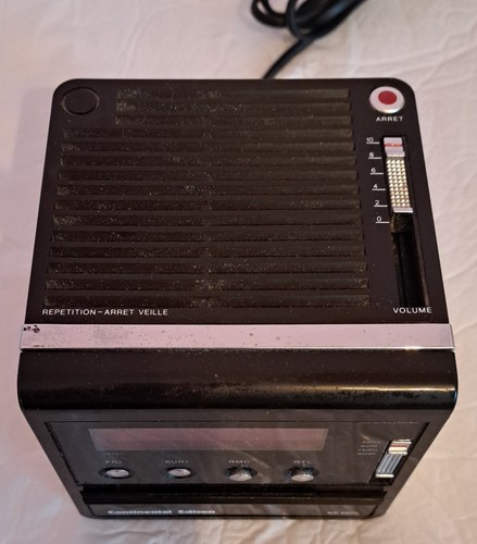 Radio réveil continental - radio-réveil,