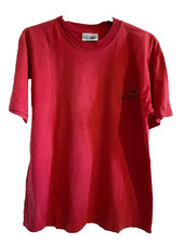 LACOSTE tee shirt rouge