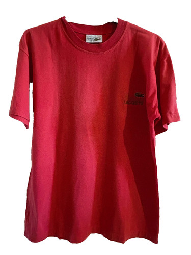 Lacoste tee shirt rouge - lacoste,